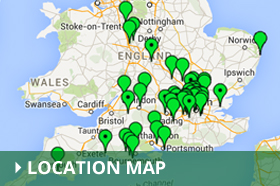 artificial turf installation map